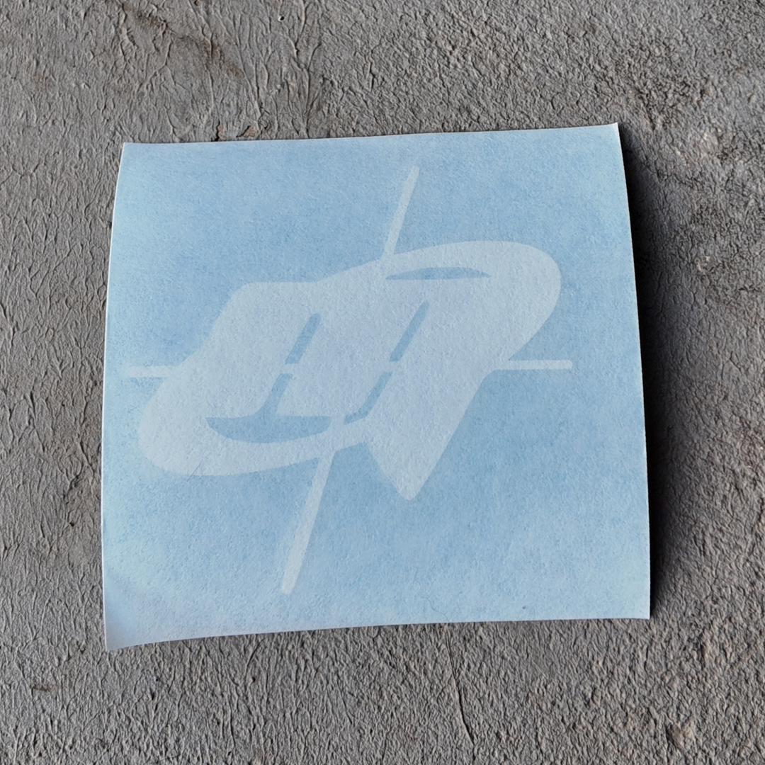 M Logo Window Decal