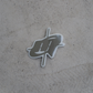 Chrome Sticker