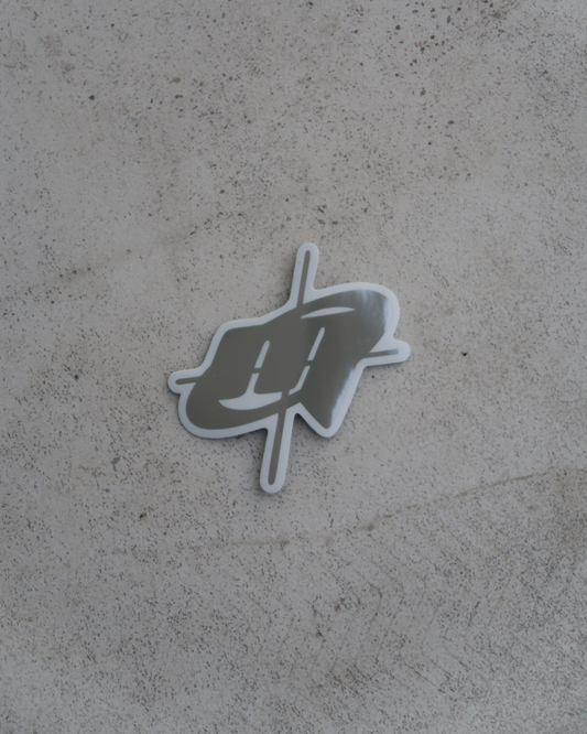 Chrome Sticker