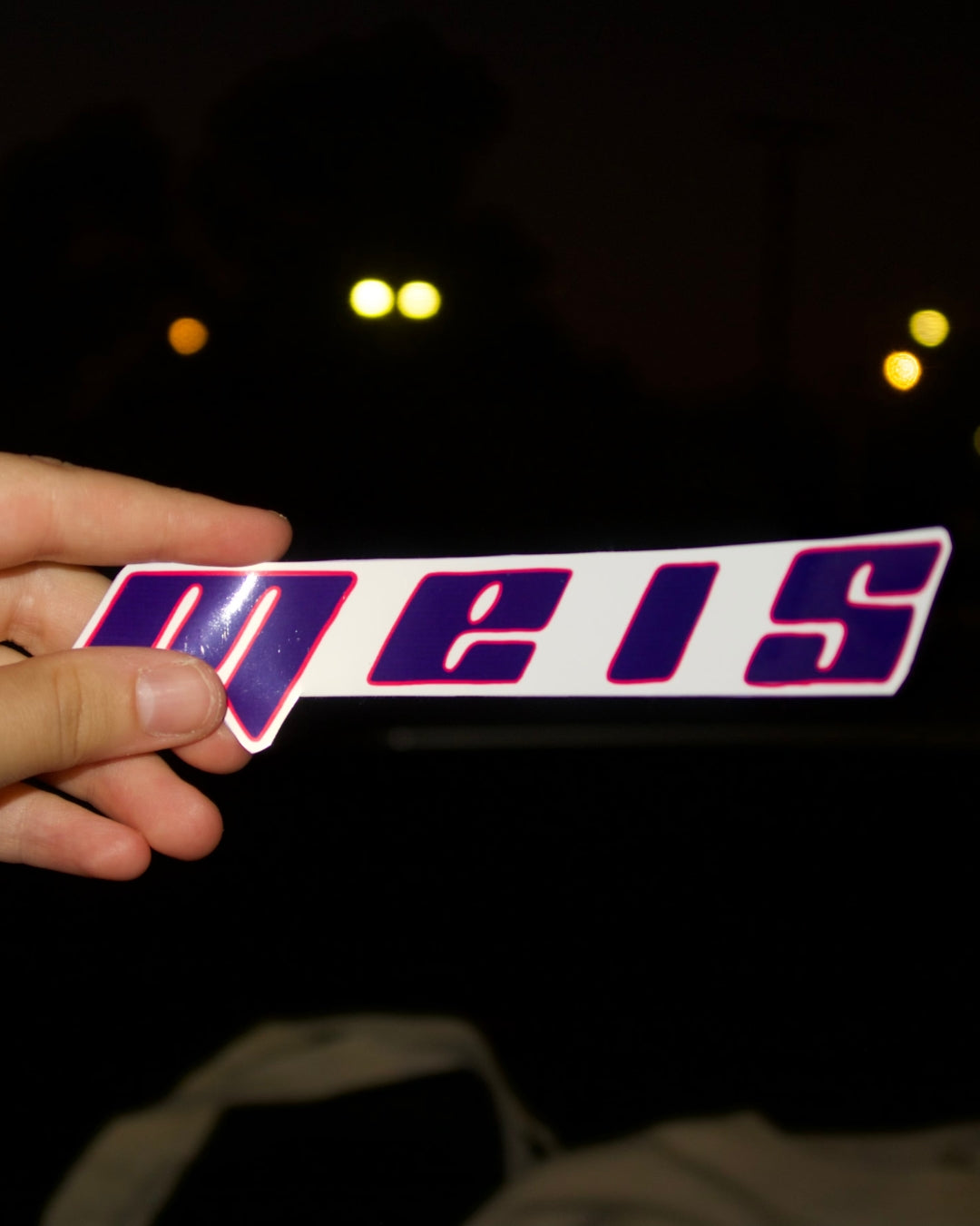 RUNNING MEIS STICKER